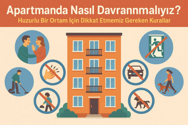 Apartmanda Nasıl Davranmalıyız? Huzurlu Bir Ortam İçin Dikkat Etmemiz Gereken Kurallar