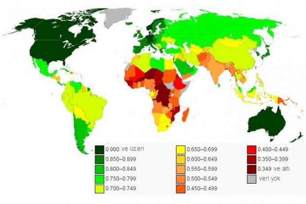 İnsani Gelişme Endeksi 2014