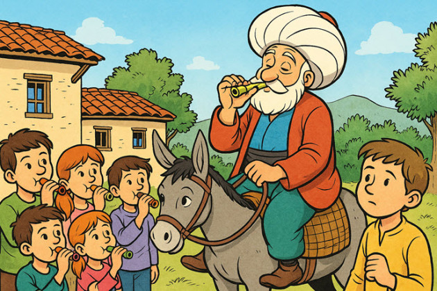 Nasrettin Hoca - Parayı Veren Düdüğü Çalar