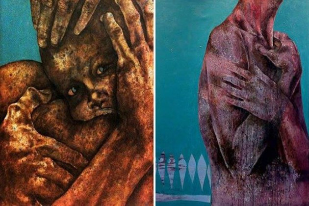 Parvin Ghorbanzadeh Dizaji ”Gizem / Mystery” Resim Sergisi