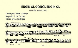 Engin ol gönül engin ol