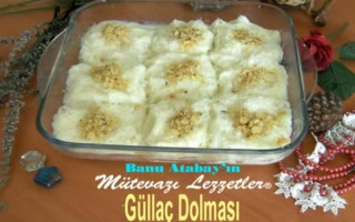 Güllaç Dolması
