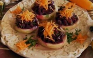 Pancarlı enginar salatası