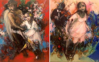 Peruze Hamurcu - Güneşten Dönmek Resim Sergisi