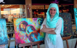 Sevdiye Ay - Zaman Felsefesi Resim Sergisi