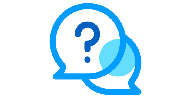 Zambak hakkında sık sorulan soruları temsil eden sade soru–cevap ikonu