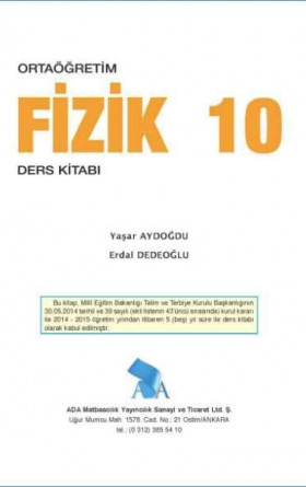 10. Sınıf Fizik Ders Kitabı