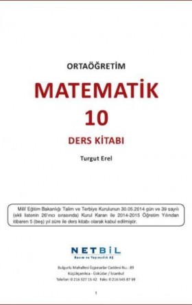 10. Sınıf Matematik Ders Kitabı