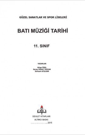 11. Sınıf Batı Müziği Tarihi Ders Kitabı