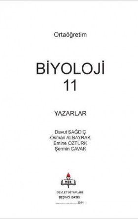 11. Sınıf Biyoloji Ders Kitabı