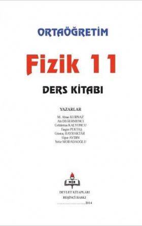 11. Sınıf Fizik Ders Kitabı