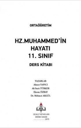 11. Sınıf Hz. Muhammed'in Hayatı Ders Kitabı