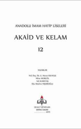 12. Sınıf Akaid ve Kelam Ders Kitabı