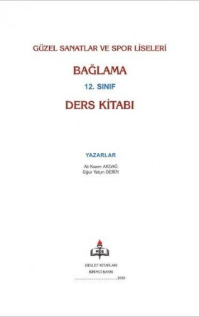 12. Sınıf Bağlama Ders Kitabı