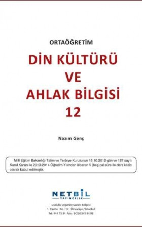 12. Sınıf Din Kültürü ve Ahlak Bilgisi Ders Kitabı