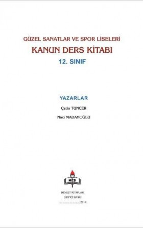 12. Sınıf Kanun Ders Kitabı