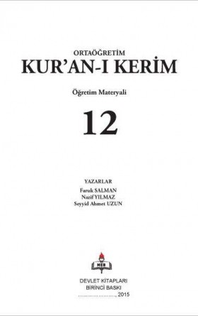 12. Sınıf Kur'an-ı Kerim Öğretim Materyali