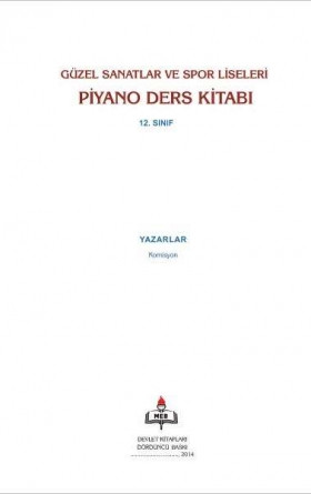 12. Sınıf PiyanDers Kitabı