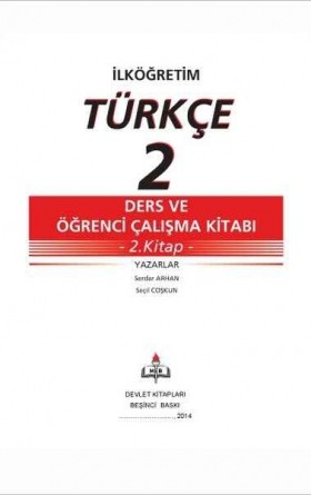 2. Sınıf Türkçe Ders ve Öğrenci Çalışma Kitabı (1. Kitap)