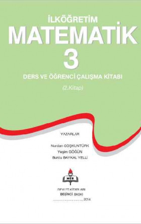 3. Sınıf Matematik Ders ve Öğrenci Çalışma Kitabı (2. Kitap)