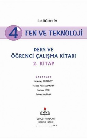 4. Sınıf Fen ve Teknoloji  Ders ve Öğrenci Çalışma Kitabı (1. Kitap)