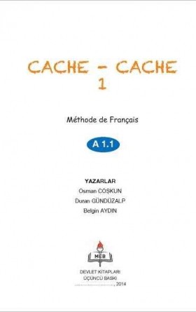 4. Sınıf Fransızca Ders Kitabı - Cache-Cache 1