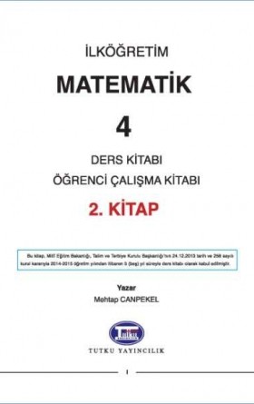 4. Sınıf Matematik Ders ve Öğrenci Çalışma Kitabı (2. Kitap)