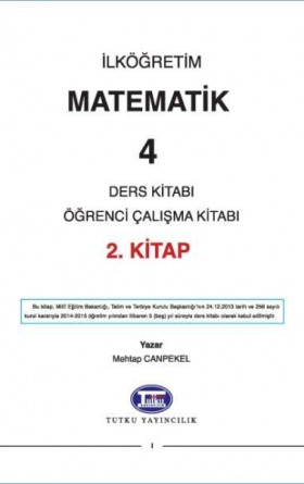 4. Sınıf Matematik Ders ve Öğrenci Çalışma Kitabı (2. Kitap)