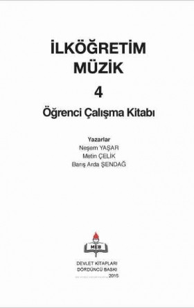 4. Sınıf Müzik Öğrenci Çalışma Kitabı