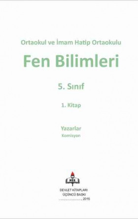 5. Sınıf Fen Bilimleri (1. Kitap)