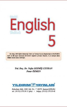 5. Sınıf İngilizce Çalışma Kitabı - English Workbook