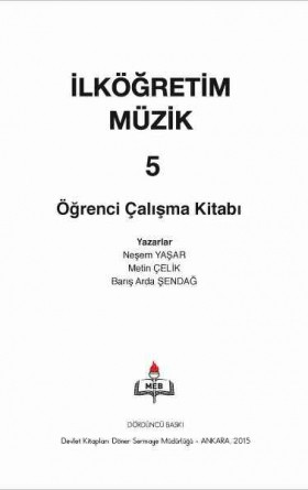 5. Sınıf Müzik Öğrenci Çalışma Kitabı