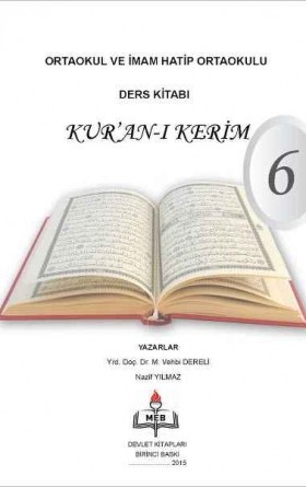 6. Sınıf Kur'an-ı Kerim Ders Kitabı