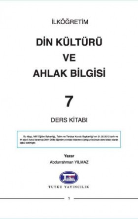 7. Sınıf Din Kültürü ve Ahlak Bilgisi Öğretmen Kılavuz Kitabı