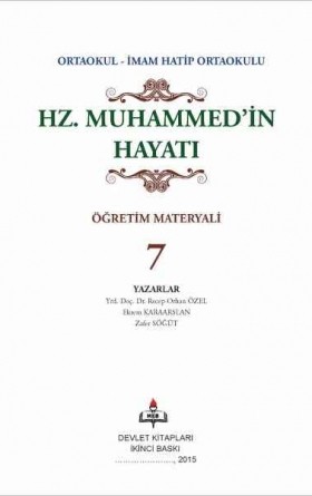 7. Sınıf Hz. Muhammed'in Hayatı Öğrenci Çalışma Kitabı