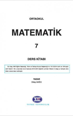 7. Sınıf Matematik Ders Kitabı