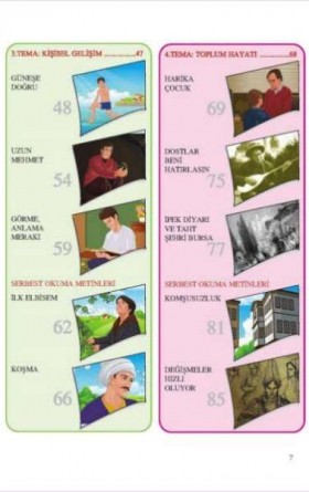 7. Sınıf Türkçe Ders Kitabı