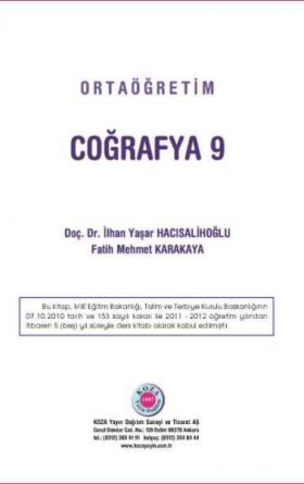 9. Sınıf Coğrafya Ders Kitabı