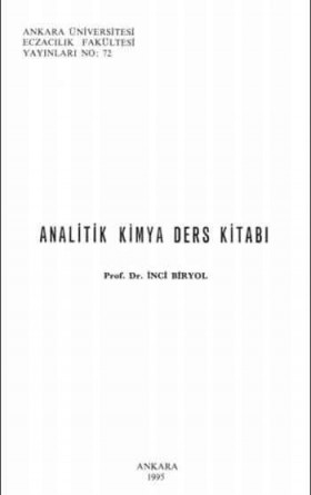 Analitik Kimya Ders Kitabı