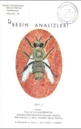 Besin Analizleri - Cilt 1