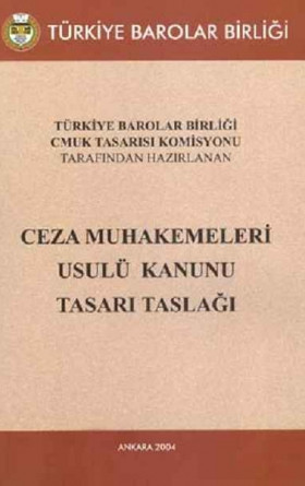 Ceza Muhakemeleri Usulü Kanunu Tasarı Taslağı