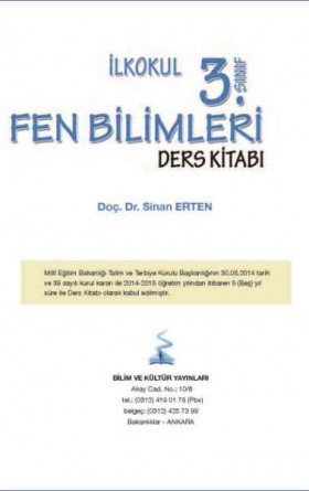 Fen Bilimleri 3 Ders Kitabı