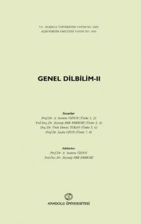 Genel Dilbilim II