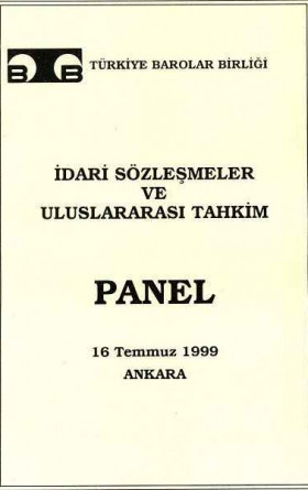 İdari Sözleşmeler ve Uluslararası Tahkim