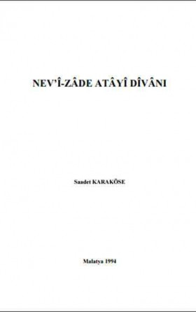 Nev'î-zâde Atâyî Dîvânı