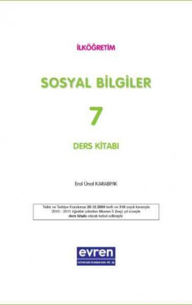 Sosyal Bilgiler 7 Ders Kitabı