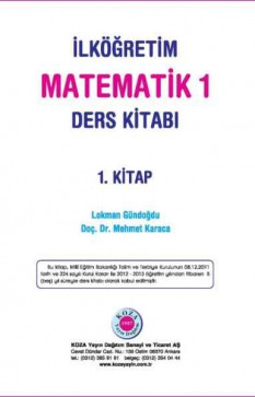 1. Sınıf Matematik Ders Kitabı (1. Kitap)
