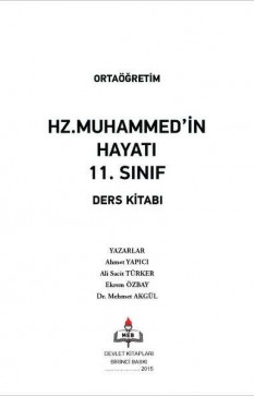 11. Sınıf Hz. Muhammed'in Hayatı Ders Kitabı