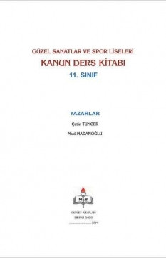 11. Sınıf Kanun Ders Kitabı