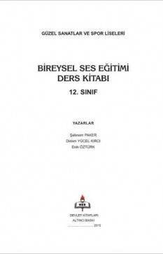 12. Sınıf Bireysel Ses Eğitimi Ders Kitabı
